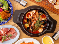 【겨울 한정!】 워프 하우스 특제 해산물의 맛을 듬뿍 부이야베이스 코스!