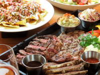 [All Beef Special Course]  Ribeye Steak, Wagyu Brisket, and Filet Mignon Steak course ¥7,000