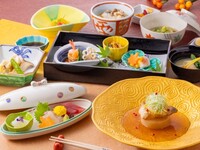 レストランパーティープランC　和食特別会席（おまかせ8品の会席料理）+フリードリンク4種