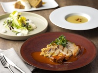 《IBJ会員様限定 ランチコース》前菜・メインが選べる 本日のスープ付き  全4品