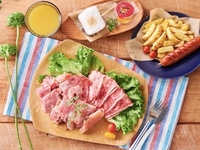 (夏)キッズBBQプラン 6～12歳のお子様対象/（ソフトドリンク飲み放題）