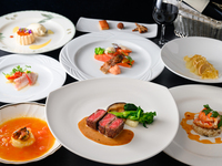 [Grand Chef] Authentic French cuisine using seasonal ingredients and a choice of meat dishes! 13,200 yen ☆ Private rooms available