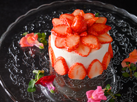 [Anniversary Plan B] Special whole cake and sparkling wine toast included! 7 dishes in total for 16,500 yen