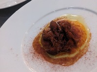 季節のお任せ5皿の前菜のコース仕立て