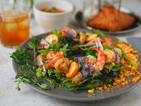 3/1 ~ [LUNCH (weekdays only)] Special lease salad set (soup and dolce included)