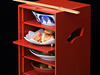 ※平日限定※　季節のお椀と五段弁当　6000円　（昼食・テーブル個室）