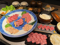新年会　4000円竈ご飯食べ放題 焼肉コース 梅