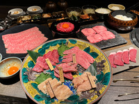 新年会　8000円竈ご飯食べ放題 焼肉コース 松