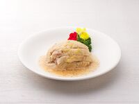 【アラカルト】5.鶏肉の冷菜 葱ソース　小盆