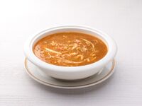 【アラカルト】16.上海蟹味噌入りフカヒレスープ　小盆