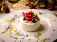 (グラススパークリング＆ホールケーキ付き) アニバーサリー ランチプラン