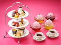 アフタヌーンティーセット+スパークリングワイン付