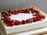 (24×32cm)季節のショートケーキ【20～30名様分】