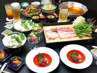 【新緑コース】「菖蒲　Ayame」～常陸牛と黒豚・秀麗豚食べ比べ　初夏の贅沢尽くし～　5/1~6/30