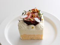 いちじくとはちみつのベイクドレアチーズケーキ
