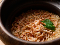 最高の朝食（季節の炊き込みごはん）