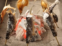 <All rooms are private> Enjoy the famous Minamiuonuma trout in our hearth-grilled lunch kaiseki plan (8 dishes in total) + one drink of your choice