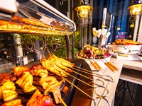 [Casual BBQ Buffet Plan] 3 hours + free flow [Private lounge with terrace]