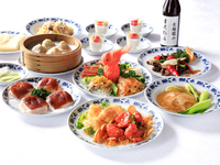 オンライン特別価格フリーフロープラン　飲み放題13000円　乾杯スパークリング、麻婆豆腐、飲み放題アイテムグレードアップ、2.5Hサービス