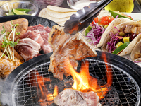 ★食べ放題★野菜を包んで食べるタコス食べ放題BBQ【飲み放題付き】