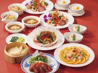 【中国料理本格コース】8,000円(税・サービス料別)