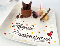 [Premium Anniversary Course] Made with the finest ingredients, includes a sparkling toast and a special anniversary dessert