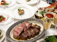 Special Free Flow Course‼　エンペラーパーティープラン　メインは最上級シャトーブリアン＆USDAプライムサーロイン「エンペラーステーキ」