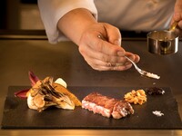 【前日迄予約制】鉄板焼コース　松茸と黒毛和牛のコース　「饗宴（きょうえん）」2026