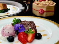 【Web限定特典 ！】蔵王(ざおう／国産牛のおまかせランチ)お食事グレードアップ　食後のお飲み物付き