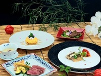【Web限定特典 ！】蔵王(ざおう／国産牛のおまかせランチ)お食事グレードアップ　食後のお飲み物付き