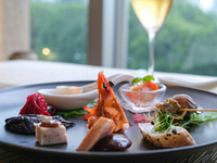 《ディナー》【胡桃コース】＋乾杯スパークリングワイン