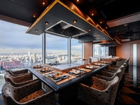 【個室確約ランチ限定プラン】黒毛和牛の鉄板焼コース＋飲み放題付き