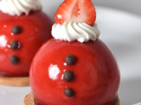 いちごのサンタムース				