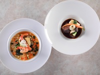 【飲み放題付き】ナチュール全6皿、魚と肉のダブルメインやデザートなど＋2時間フリードリンク（ディナー）