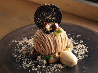 秋限定 ～丹波栗のモンブラン～ 丹波栗のパウンドケーキのお土産付き