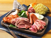 🌸【お肉増量プラン】肉好き集まれ！大満足のボリュームセット ～多種多様なお肉が網を埋め尽くす！準備・片付け不要のガッツリBBQ～【2名分～】