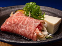 [Lunch] Omi beef, ise lobster, sushi, and tempura course