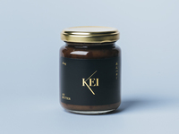 Bean paste and butter