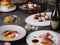 ◆【Christmas 2026】Dec 1–25 ★ Dom Pérignon bottle & souvenir sweets – A luxurious dinner featuring the world’s three premier ingredients, lobster, and Wagyu beef