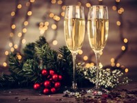 クリスマスケーキ付きコース　【白トリュフと特製ケーキと乾杯シャンパン付き】