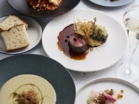 【17:30窓側2列目】みなとみらいの夜景を楽しめる全5皿のXmasディナーコース（12月24・25日限定）