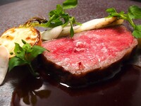 [Window seat guaranteed] "Wagyu" Beef Cours de specialité ~ Wagyu beef special course ~