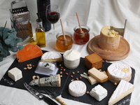 [Food only] Thick-cut rib-eye steak with cheese and raw honey cart - a highly satisfying premium plan