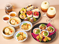 15時 【厳選中国茶が飲めるカフェフリー付き】　チャイニーズアフタヌーンティー 