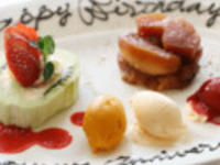 デザートの盛り合わせ