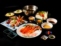 Crab and kinki banquet