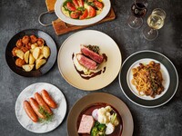 【一年の締めくくりに最高のご褒美を◎一生の想い出にしませんか？】最高級 黒毛和牛のステーキをメインに 旬の食材を使ったパスタなど 計7品 飲み放題付　最上級忘年会プラン　8,000円	