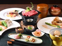 【和洋折衷コース　シェフ】オマール海老と黒毛和牛　贅沢和洋折衷グルメコース+選べる乾杯１ドリンク