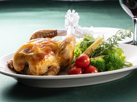 クリスマスローストチキン