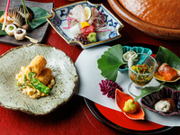 【ランチ限定】鯛飯付きミニ懐石「萌黄色（もえぎいろ）コース」（個室）平日
